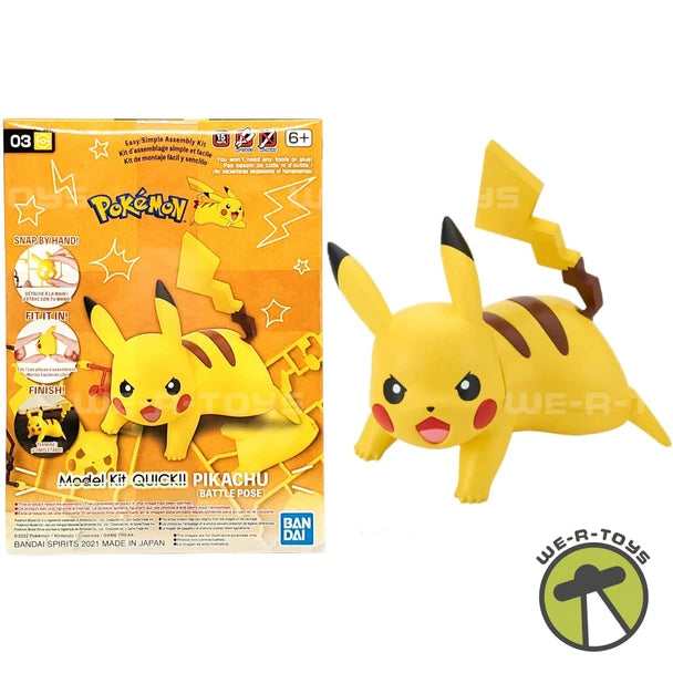 Pokémon Model Kit: Pikachu (Battle Pose)