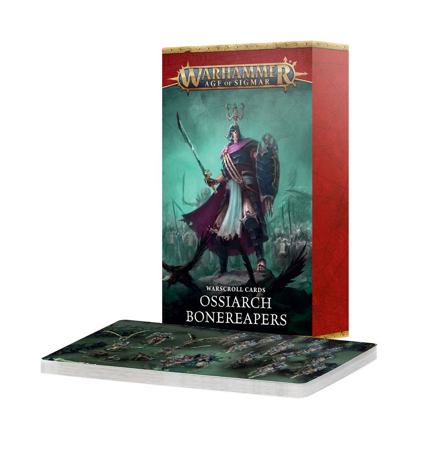 Warhammer Warscroll Cards Ossiarch Bonereapers