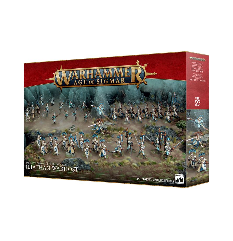 Warhammer Age of Sigmar: Lumineht Realm-lords - Iliathan Warhost