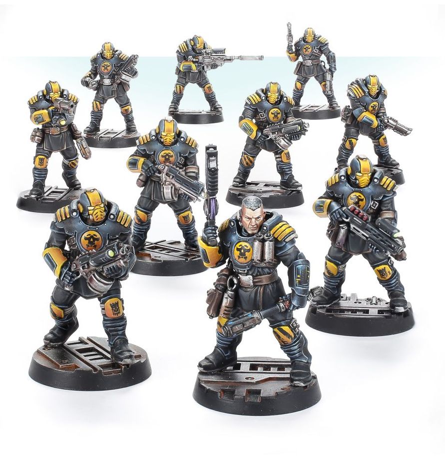 Warhammer Necromunda - Palanite Enforcer Patrol