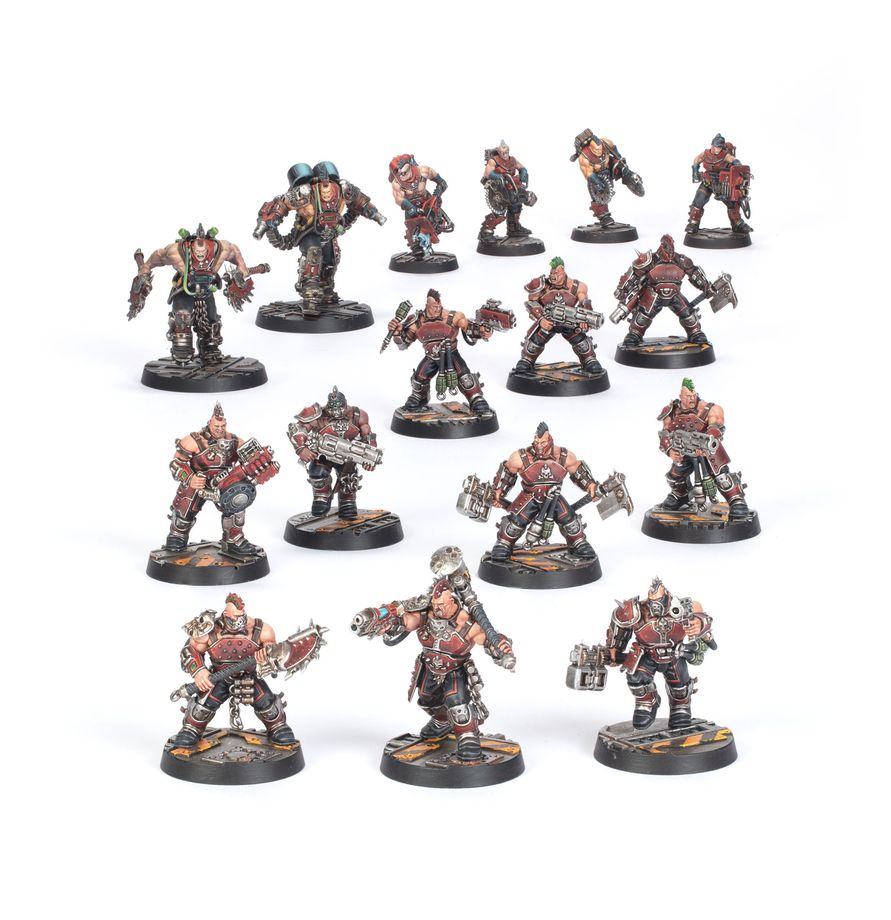 Warhammer Necromunda - Goliath Underhive Crew