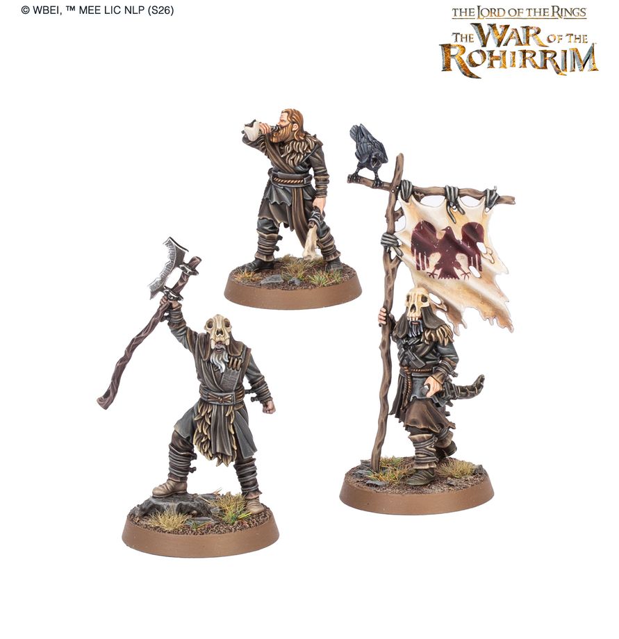 Warhammer: LOTR - Hill Tribesmen Commanders