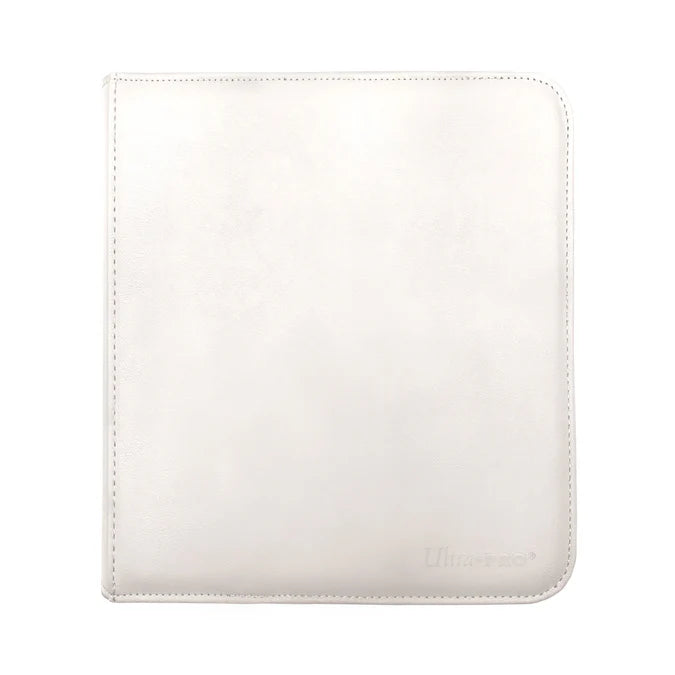 UltraPro Vivid White 12-Pocket Zippered PRO-BINDER