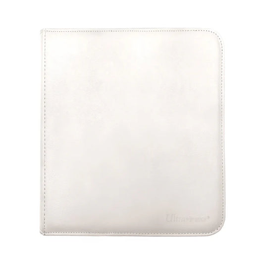 UltraPro Vivid White 12-Pocket Zippered PRO-BINDER