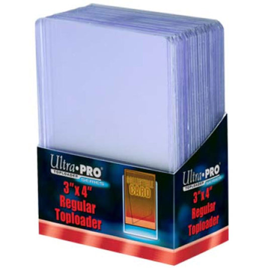 UltraPro Toploaders: 3x4 35pt 25 count