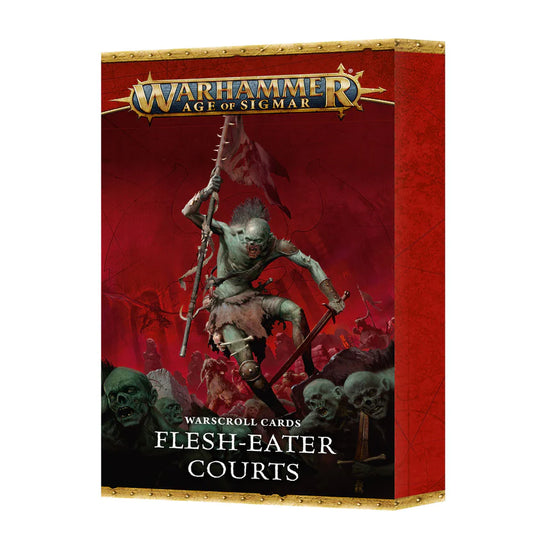 Warhammer AOS: WARSCROLL CARDS - Flesh-Eater Courts