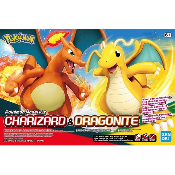 Pokémon Model Kit: Charizard & Dragonite