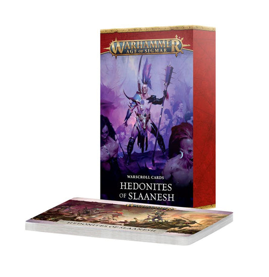 Warhamer AOS: Warscroll Cards - Hedonites of Slaanesh