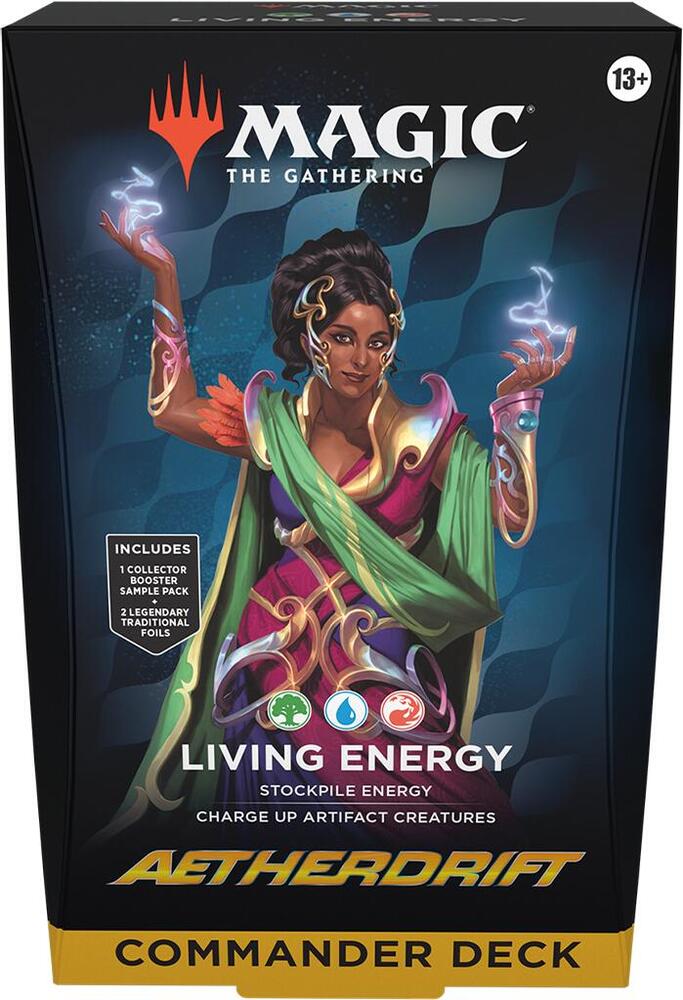 Aetherdrift Commander Deck - Living Energy - Commander: Aetherdrift (D ...