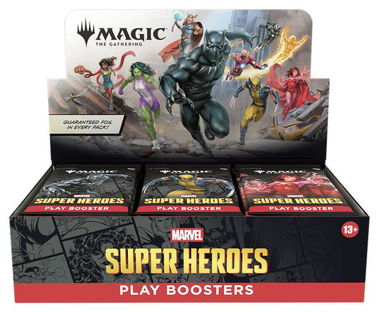MTG: Marvel Super Heroes - Play Booster Display - PREORDER