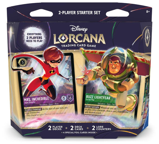 Wilds Unknown Lorcana 2-Player Starter Kit