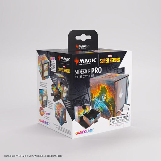 MTG Marvel Super heroes Sidekick deck box - Doom Reigns Supreme