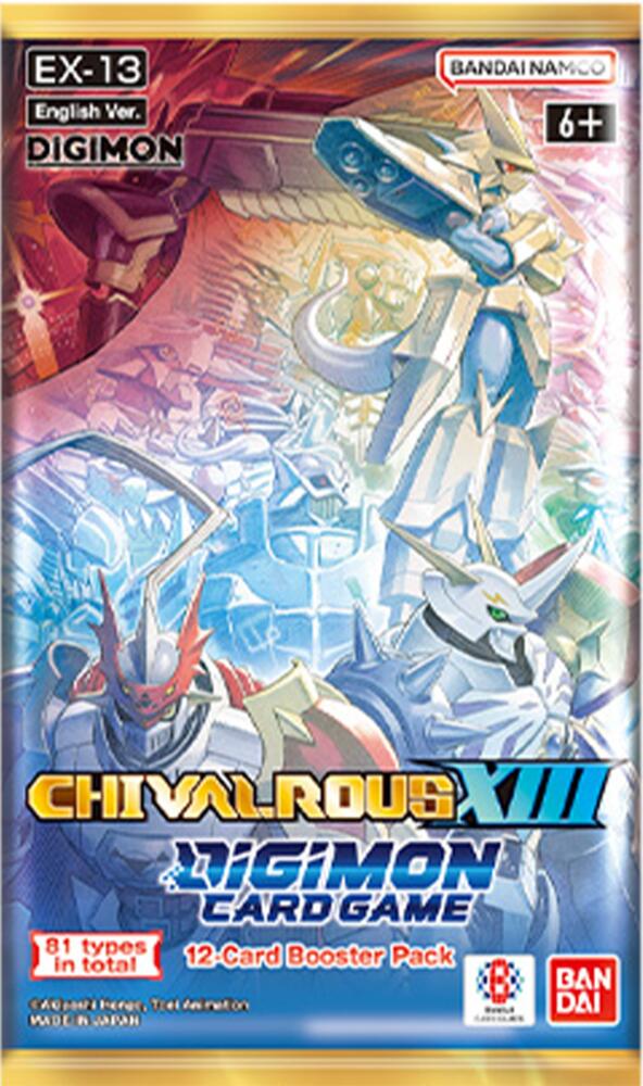 Digimon Chivalrous XIII Pack