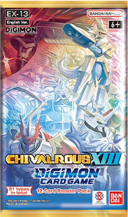 Digimon Chivalrous XIII Pack