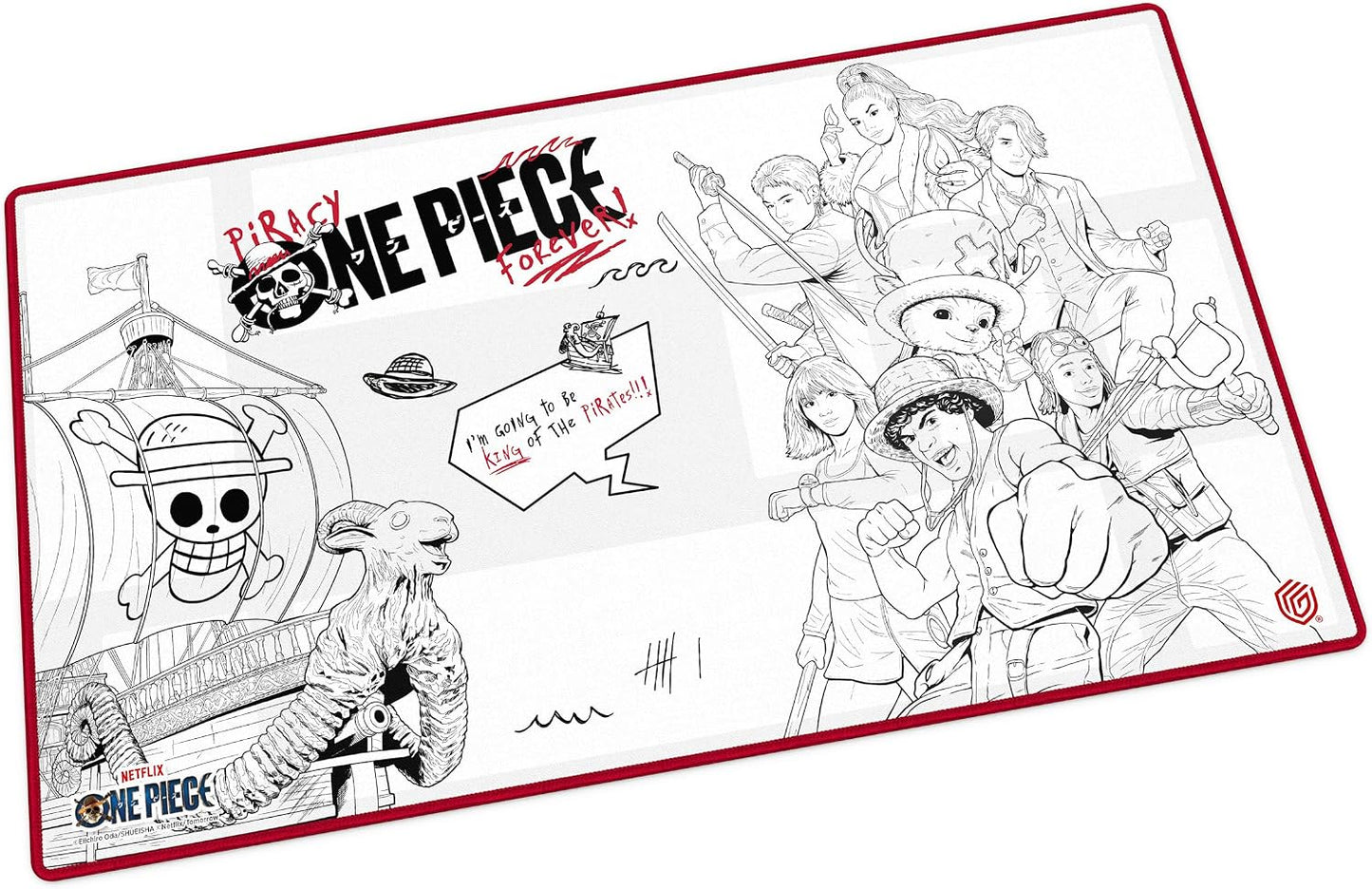 One Piece Playmat: Sketch