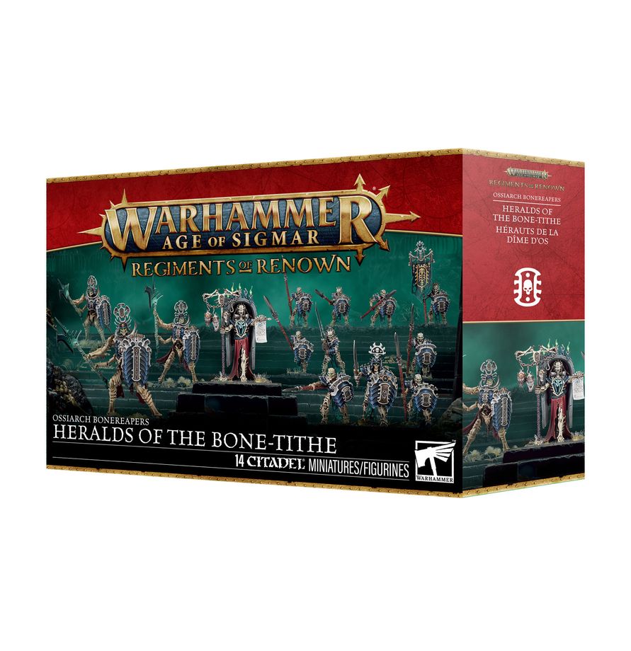 Warhammer Ossiarch Bonereapers Heralds of the Bone-Tithe