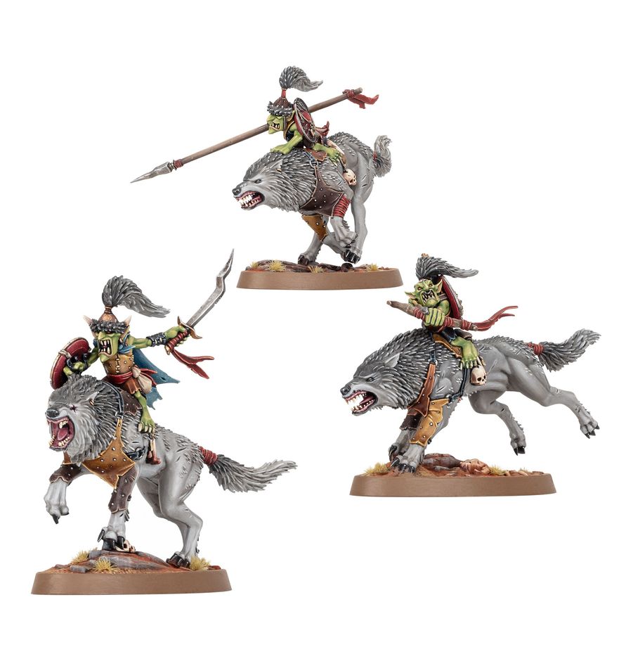 Warhammer AOS: Snarlboss and Wolfgit retinues
