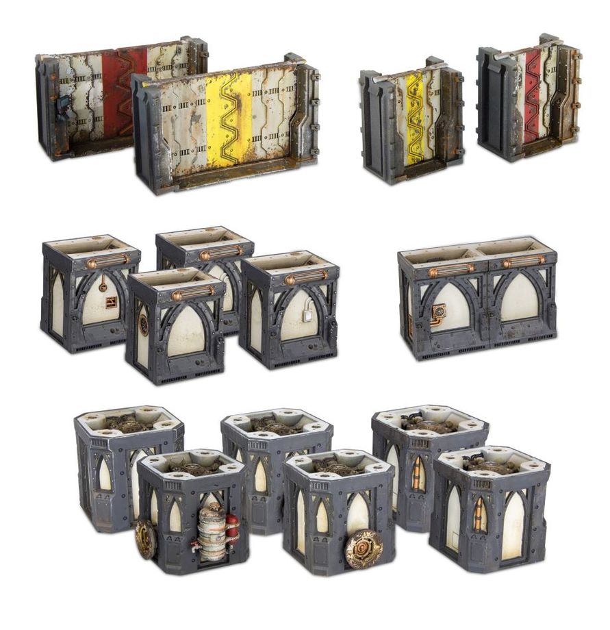 Warhammer Necromunda - Columns and Walls