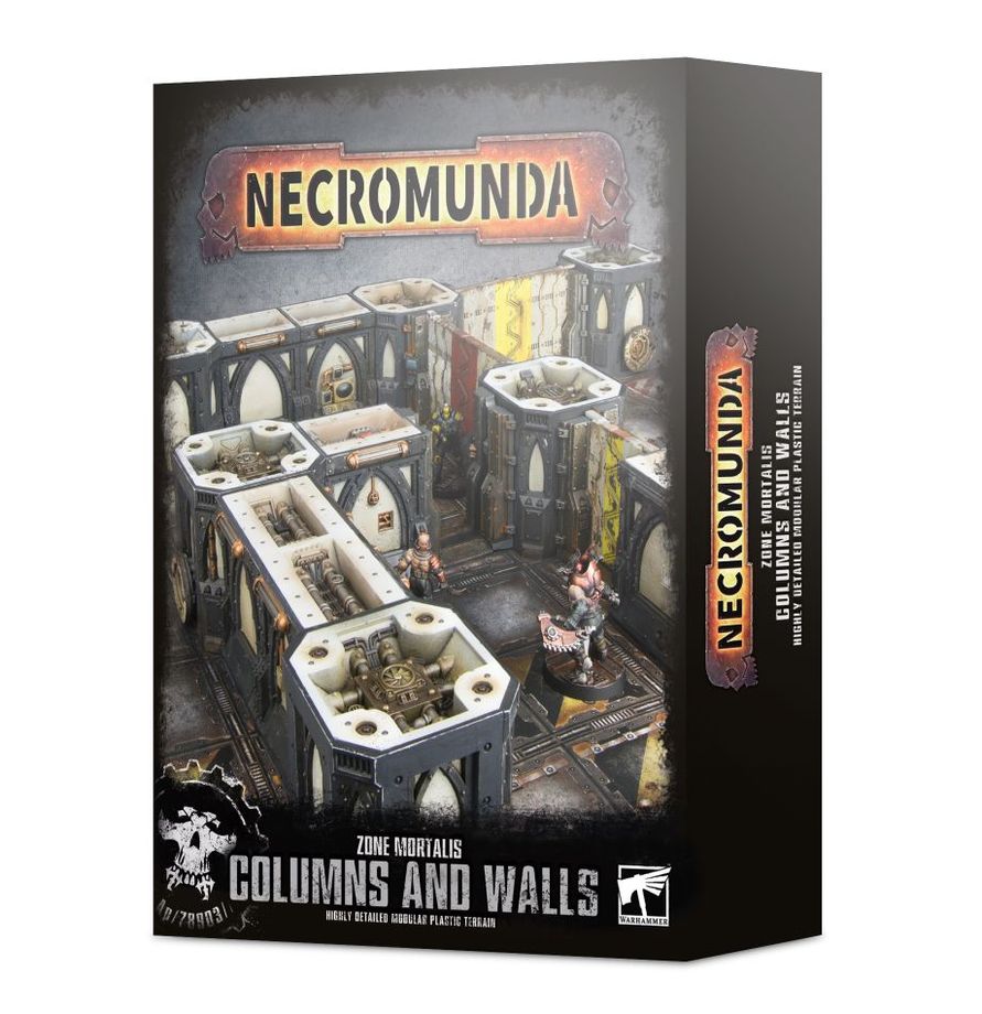 Warhammer Necromunda - Columns and Walls