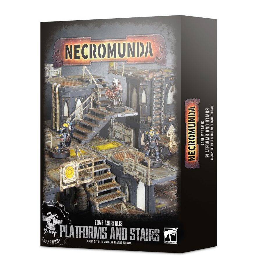 Warhammer Necromunda - Platforms and Stairs