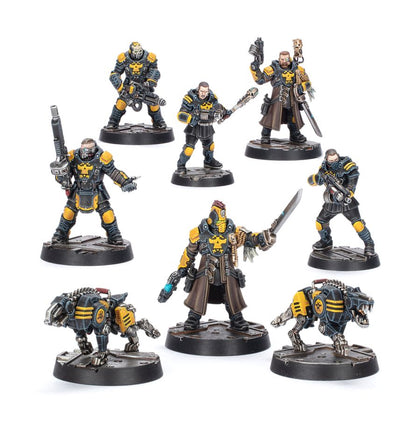 Warhammer Necromunda -  Palanite Enforcer Captains and Sergeants
