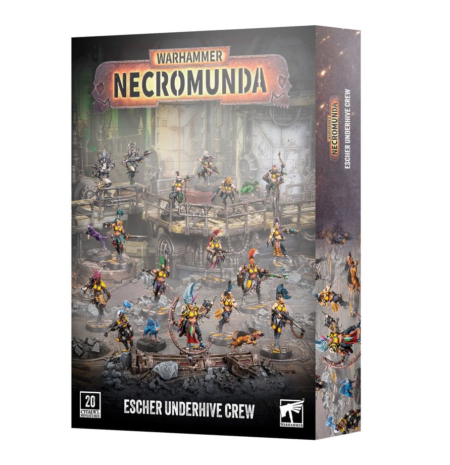 Warhammer Necromunda -  Escher Underhive Crew