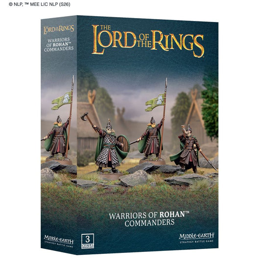 Warhammer: LOTR - Warriors of Rohan Commanders
