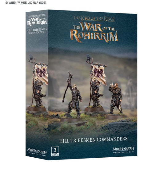 Warhammer: LOTR - Hill Tribesmen Commanders