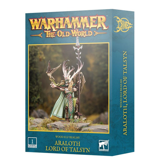 Warhammer: The Old World -  Wood Elf Araloth, Lord of Talsyn