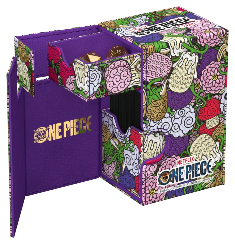 One Piece Flip n' Tray Box: Devil Fruit Pattern